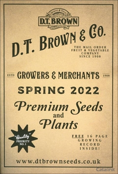 D.T. Brown Fruit & Vegetables Catalogue