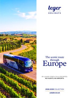Europe & Worldwide Holidays by Leger Brochure
