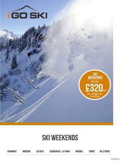 iGOSKI - Ski Weekends Newsletter