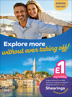 Shearings European Coach Holidays Brochure