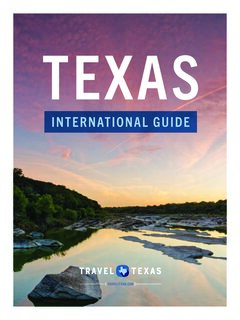 Travel Texas Brochure
