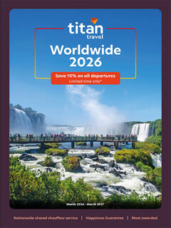 Titan Travel: Worldwide 2026 Brochure