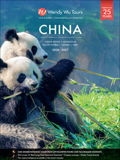 Wendy Wu Tours - China 2026 Brochure