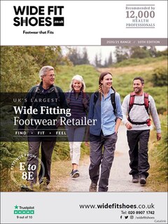 Wide Fit Shoes Catalogue