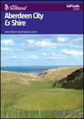 VisitScotland - Aberdeen City and Shire Golf Guide Brochure cover from 15 April, 2010
