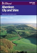 VisitScotland - Aberdeen City and Shire Golf Guide Brochure cover from 30 April, 2010
