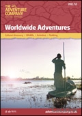 The Adventure Company Worldwide Adventures Brochure cover from 24 November, 2010