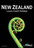 ANZCRO New Zealand - Luxury Coach Holidays Brochure cover from 05 March, 2012