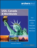 Archers Direct - USA, Canada & Worldwide Brochure cover from 22 February, 2012