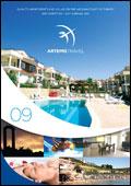 Artemis Travel Brochure cover from 24 February, 2009