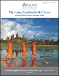 Avalon Waterways - Vietnam, Cambodia & China Brochure cover from 23 February, 2012