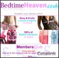Bedtime Heaven Sex Toys Newsletter cover from 25 July, 2008