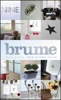 Brume Window Film Catalogue cover from 13 March, 2012