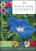 Burncoose Nurseries Catalogue cover from 18 April, 2011