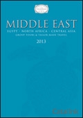 Cox and Kings - Middle East Brochure cover from 07 August, 2012