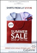 Charles Tyrwhitt Catalogue cover from 08 August, 2011