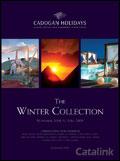 Cadogan Holidays Winter Collection Brochure cover from 21 May, 2008