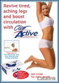 Cleo Active - Leg Massage System Newsletter cover from 28 October, 2010
