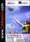 Coachwise 1st4Sport Catalogue cover from 20 December, 2010