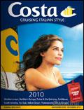 Costa Cruising Italian Style Brochure cover from 23 February, 2009