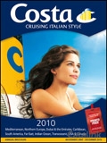 Costa Cruising Italian Style Brochure cover from 23 August, 2010