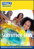 Direct Holidays Brochure cover from 17 April, 2008