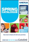 Diabetes UK Catalogue cover from 16 May, 2012