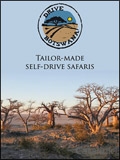 Drive Botswana Brochure cover from 24 July, 2014