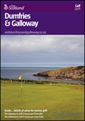 VisitScotland - Dumfries & Galloway Golf Guide Brochure cover from 15 April, 2011