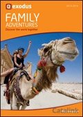 Exodus - Family Adventures Brochure cover from 14 December, 2012