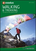 Exodus Walking & Trekking Brochure cover from 24 October, 2012