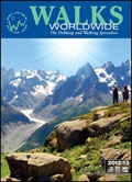 Walks Worldwide Brochure cover from 10 September, 2012