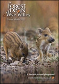 Forest of Dean and Wye Valley Visitor Guide Brochure cover from 09 August, 2012