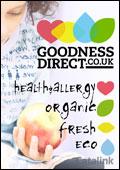 Goodness Direct Catalogue cover from 24 February, 2009