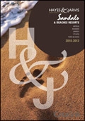 Hayes and Jarvis - Sandals and Beaches Collection Brochure cover from 12 January, 2011