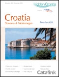 Hidden Croatia Brochure cover from 16 February, 2010