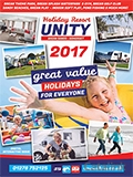 Holiday Resort Unity Brochure cover from 13 February, 2017