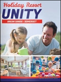 Holiday Resort Unity Brochure cover from 26 April, 2018