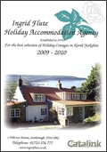 Ingrid Flute Holiday Cottages Brochure cover from 20 August, 2010