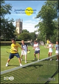 Jonathan Markson Tennis Camps Brochure cover from 15 May, 2012