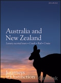 Journeys of Distinction - Australia and New Zealand Brochure cover from 27 January, 2011