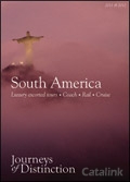 Journeys of Distinction - South America Brochure cover from 27 January, 2011
