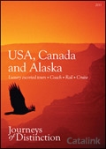 Journeys of Distinction - USA, Canada and Alaska Brochure cover from 27 January, 2011