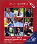 Joseph Turner Shirts Catalogue cover from 31 August, 2010