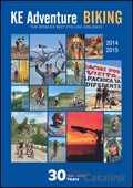 KE Adventure Travel - Biking Brochure cover from 03 December, 2013