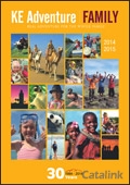 KE Adventure Travel - Family Brochure cover from 03 December, 2013