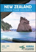 Kirra New Zealand Coach Tours Newsletter cover from 01 September, 2014