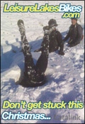 Leisure Lakes Bikes Catalogue cover from 11 November, 2010