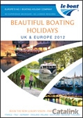 Le Boat - Self Drive Boating Holidays Brochure cover from 01 August, 2012