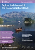 Explore Scotland: Loch Lomond and the Trossachs National Park What to See & Do Guide cover from 28 March, 2013